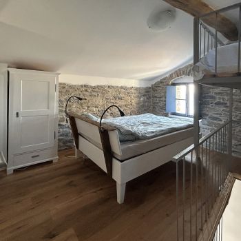 bedroom in holiday appartment kafenio