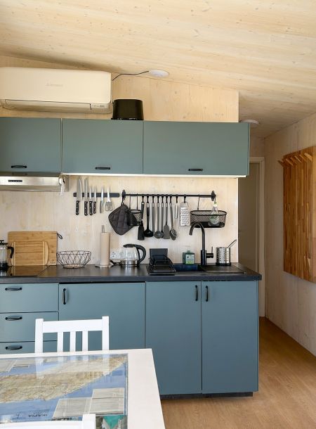 Tinyhouse with fully equipped kitchen