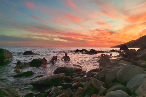lefkada hot springs in Ikaria